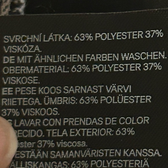 H&M Men’s plaid houndstooth jacket reg fit coup standard - Picture 4 of 9